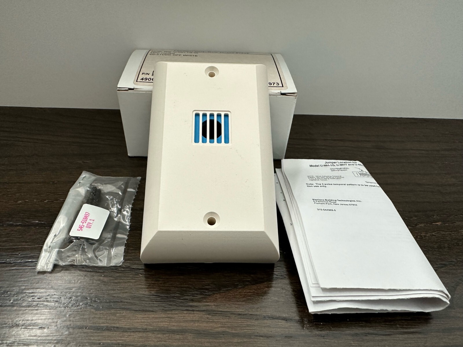 BRAND NEW SIEMENS U-MH-1G-W 500-696557 MINI HORN 20-31VDC WHITE FREE SHIPPING !!