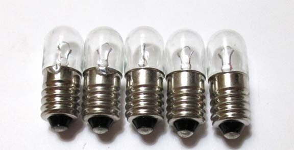 NEW 5 (Five) 6.3V 250ma Lamps for Pioneer SX-440 SX-990 SX-1500TD SX-2500 SX-900