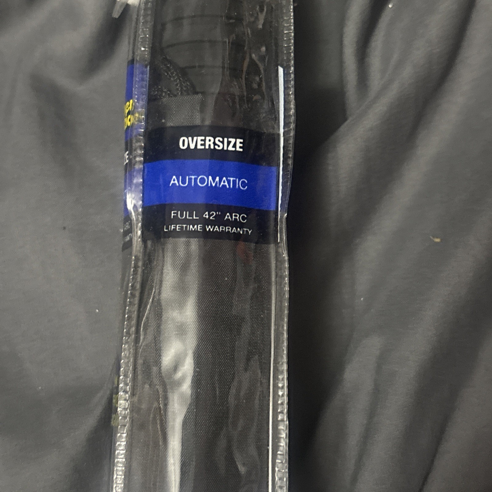 Automatic Black Umbrella-Oversized & Windproof-42” Dome-Lifetime Warranty