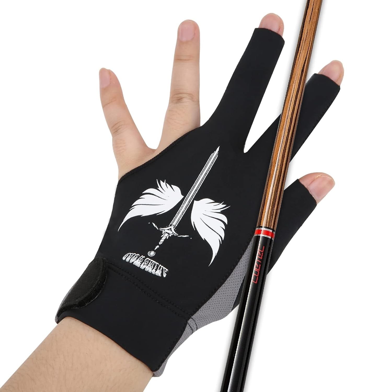 Left Hand Breathable Billiard Pool Gloves Comfortable Fit