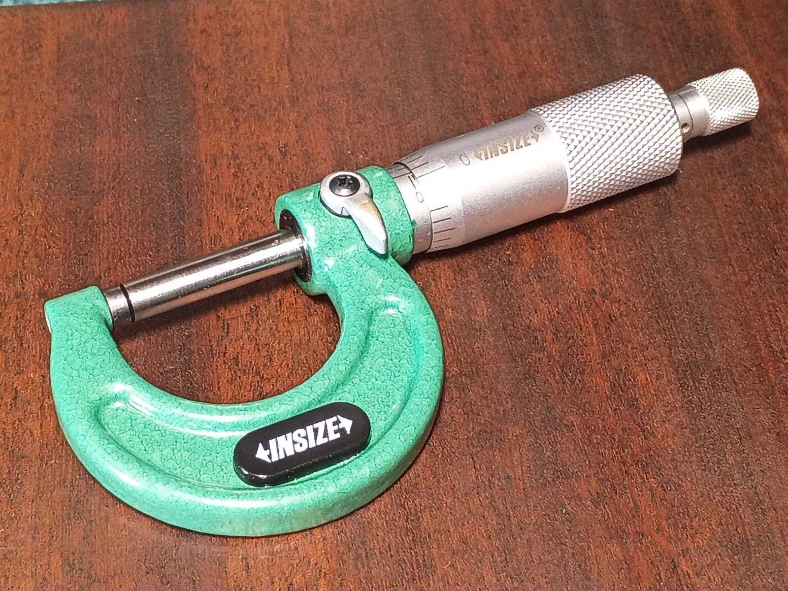 Insize Outside Micrometer 0-1" Resolution 0.0001" Model 3203-1 MPN 816564 W/Box