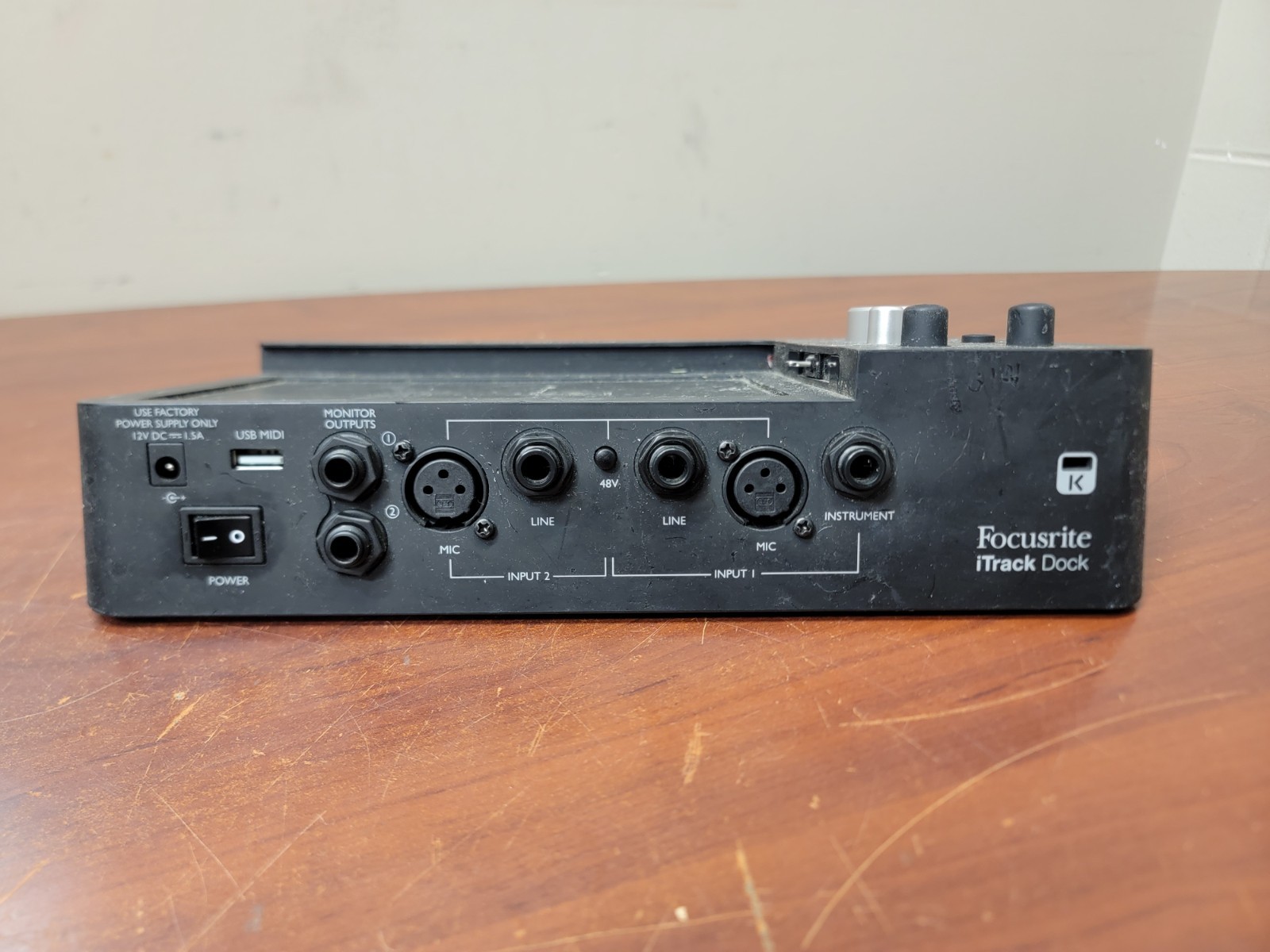 Focusrite iTrack Dock Portable Music Recording Studio Audio Interface For iPad