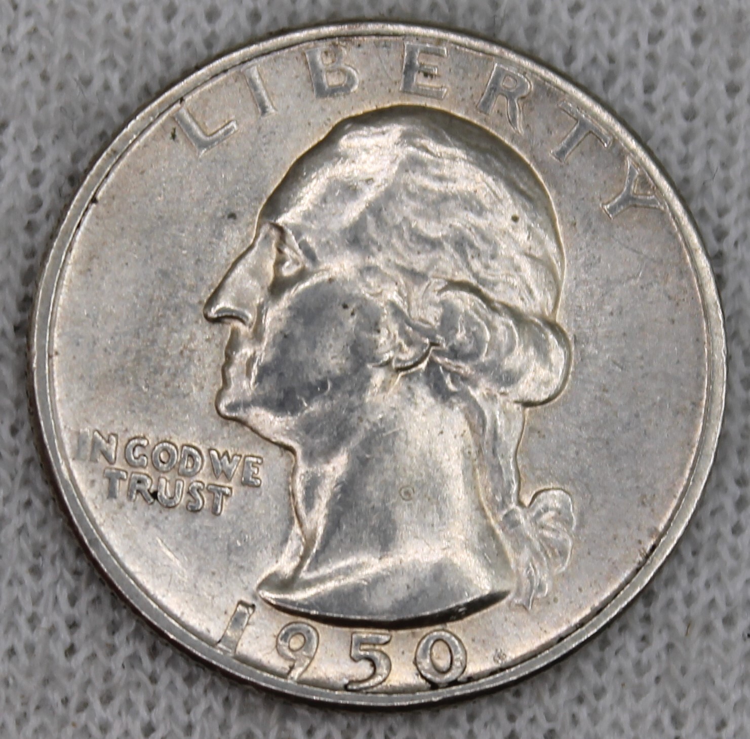 Washington Quarter 1950 D Uncirculated