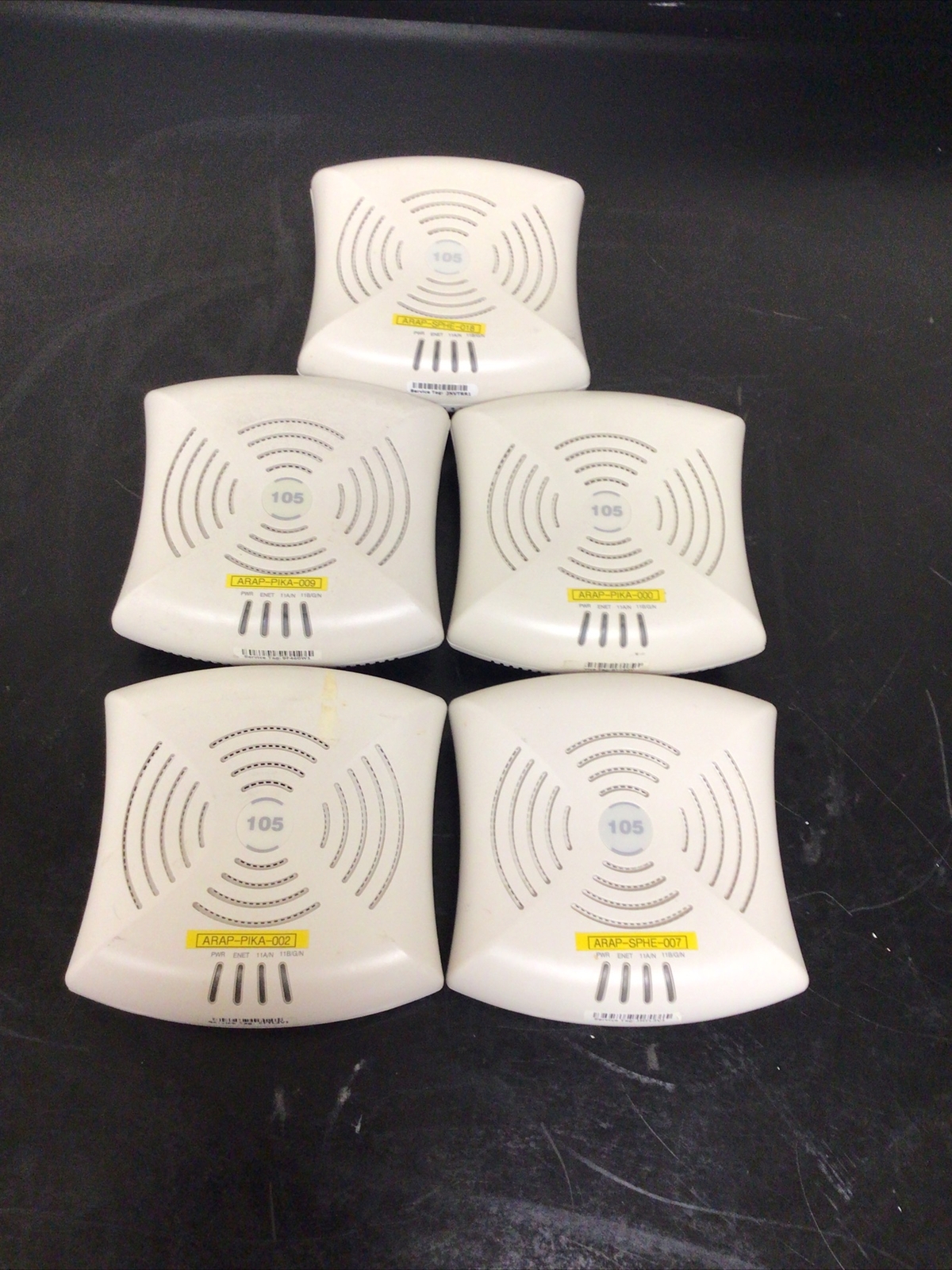 Lot Of 5 Aruba Networks AP-105 Wireless Access Point