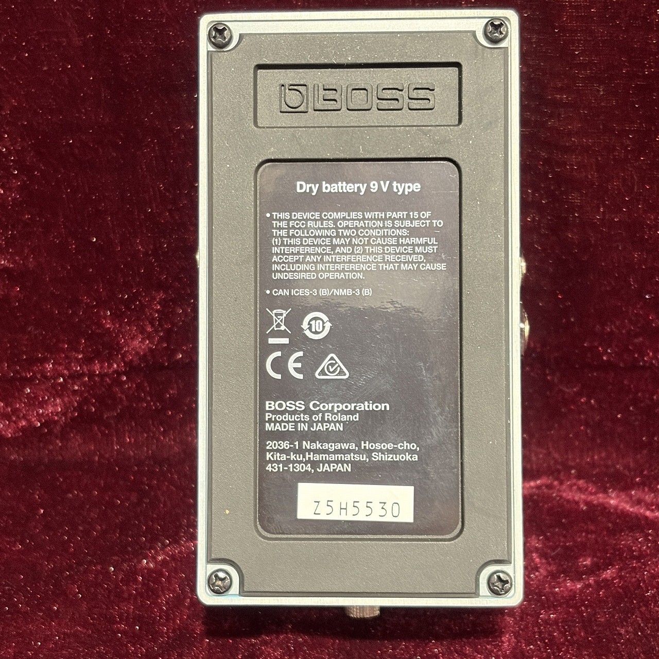 Boss CE-2W Used Chorus