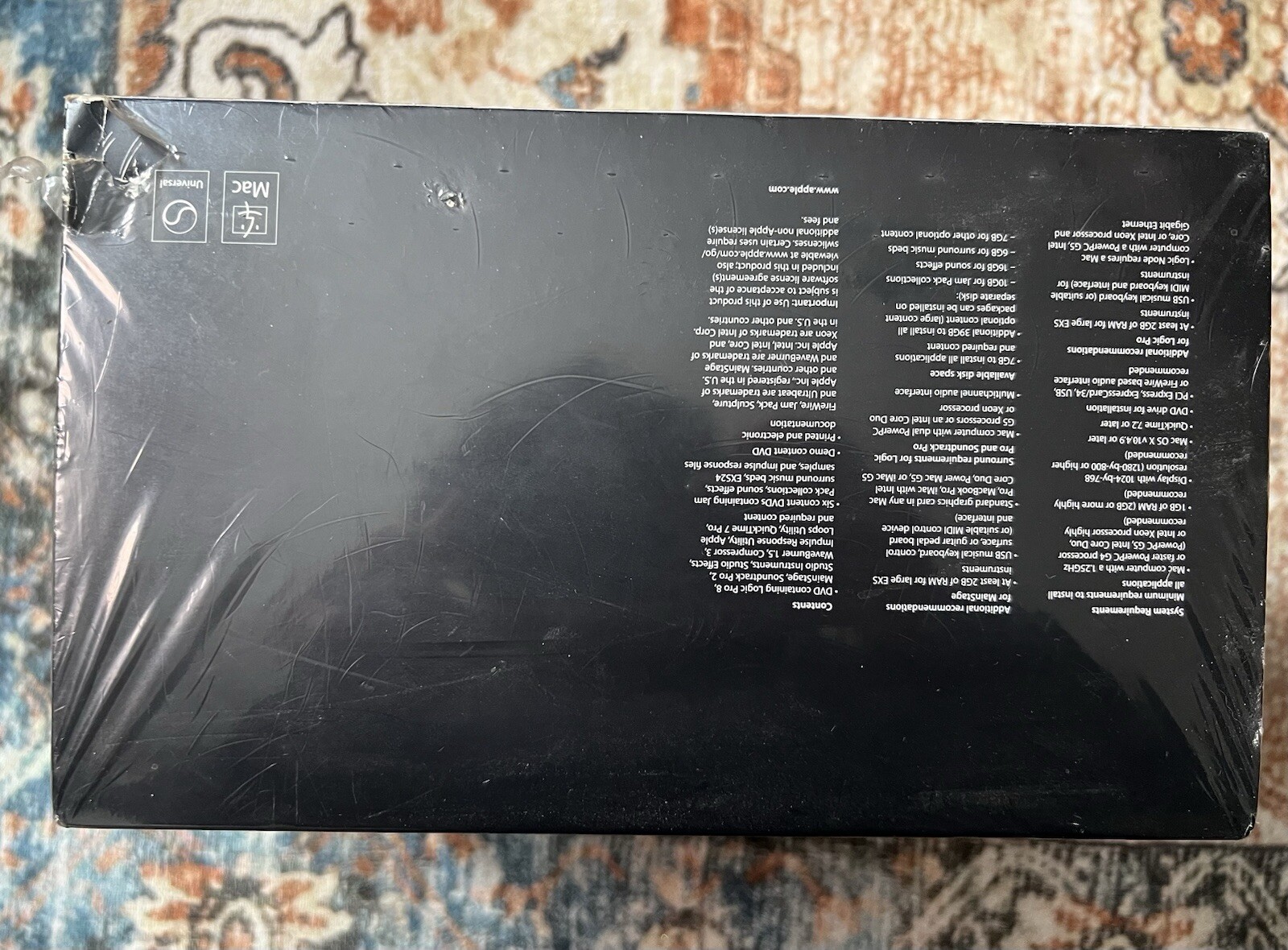 Unopened Logic Pro 8 Academic