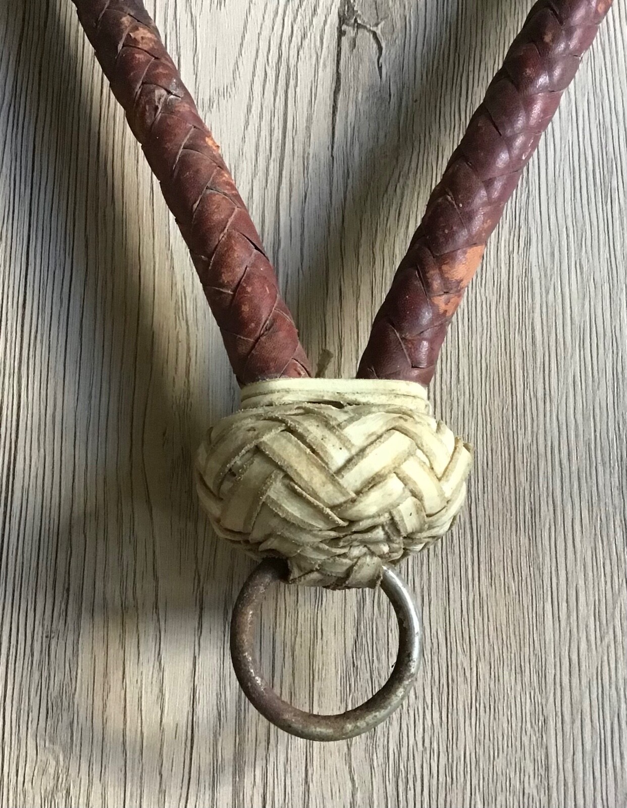 Vintage Rawhide Bosal / Hackamore