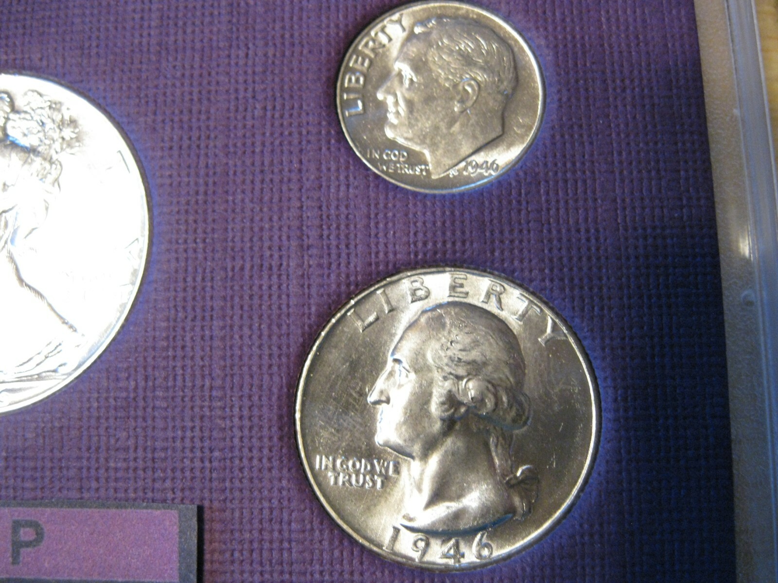 1946 P US Mint Set Brilliant Uncirculated!