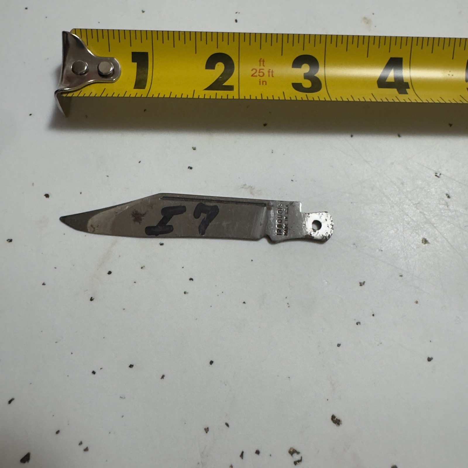 IROQUOIS CUTLERY CLIP KNIFE BLADE PARTS/ REPAIRS C. 1920-1960s STOCK JACK CATTLE