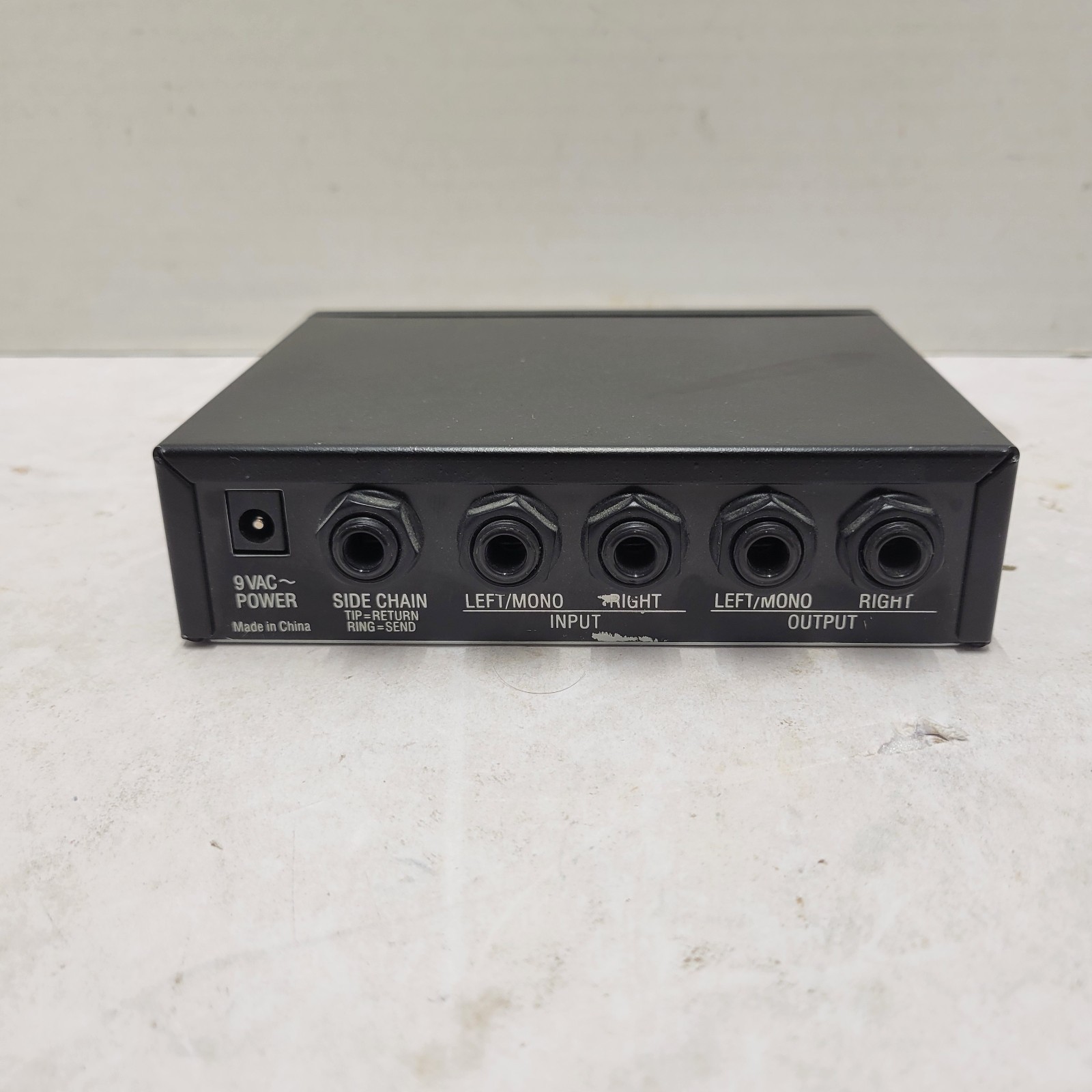 Alesis NanoCompressor Dynamics Processor No Power Cord UNTESTED