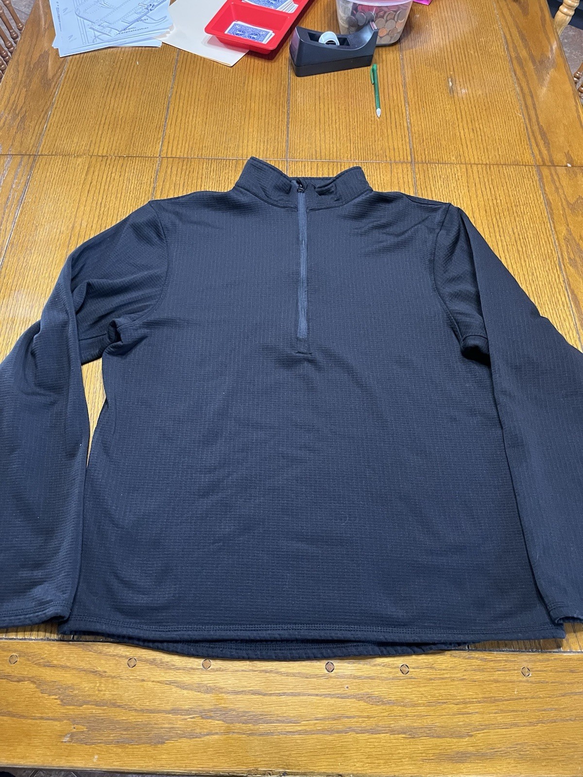 Condor Tactical 1/2 Zip Pullover Mens 2XL Black Thermal Base Layer