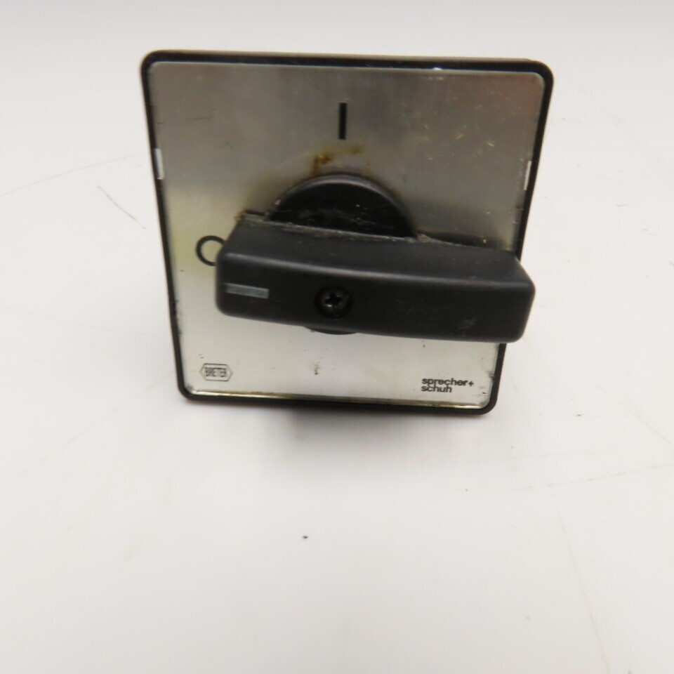 Sprecher + Schuh LE2-25 2 Position Rotary Cam Switch 660V 25A 13kW