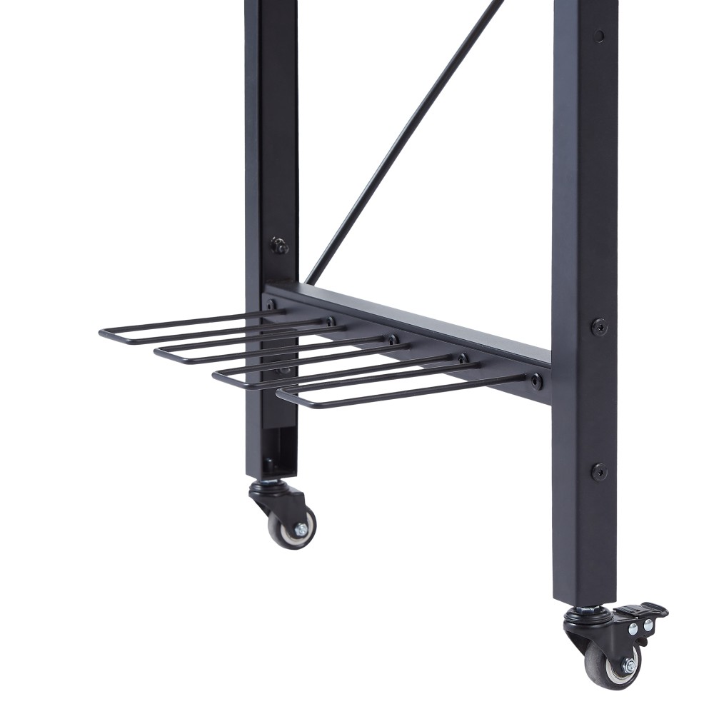 FOREOCELIV Adjustable Rolling Workbench w/ Power Outlet Pegboard Wheels 48" 71"
