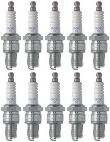 Set of 10 NGK Standard Spark Plugs ski-Doo FORMULA SLS 1996 Engine 500cc