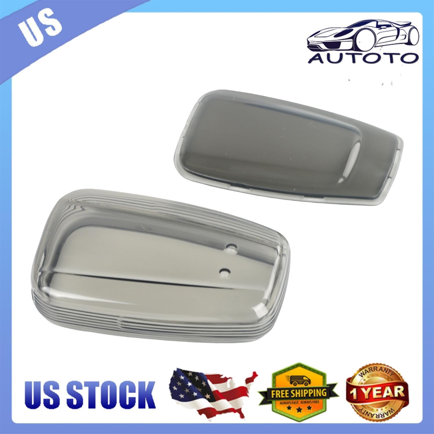 Black Transparent Key Fob Case Cover NEW For 2018-2023 Toyota Highlander Corolla