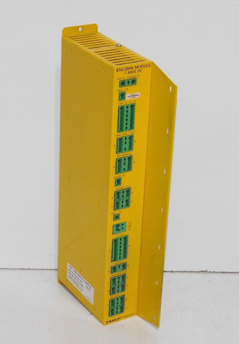 Fanuc Robotics EE-4583-050 Encoder Brake Module 7 Axis 5V Assembly Unit Made USA