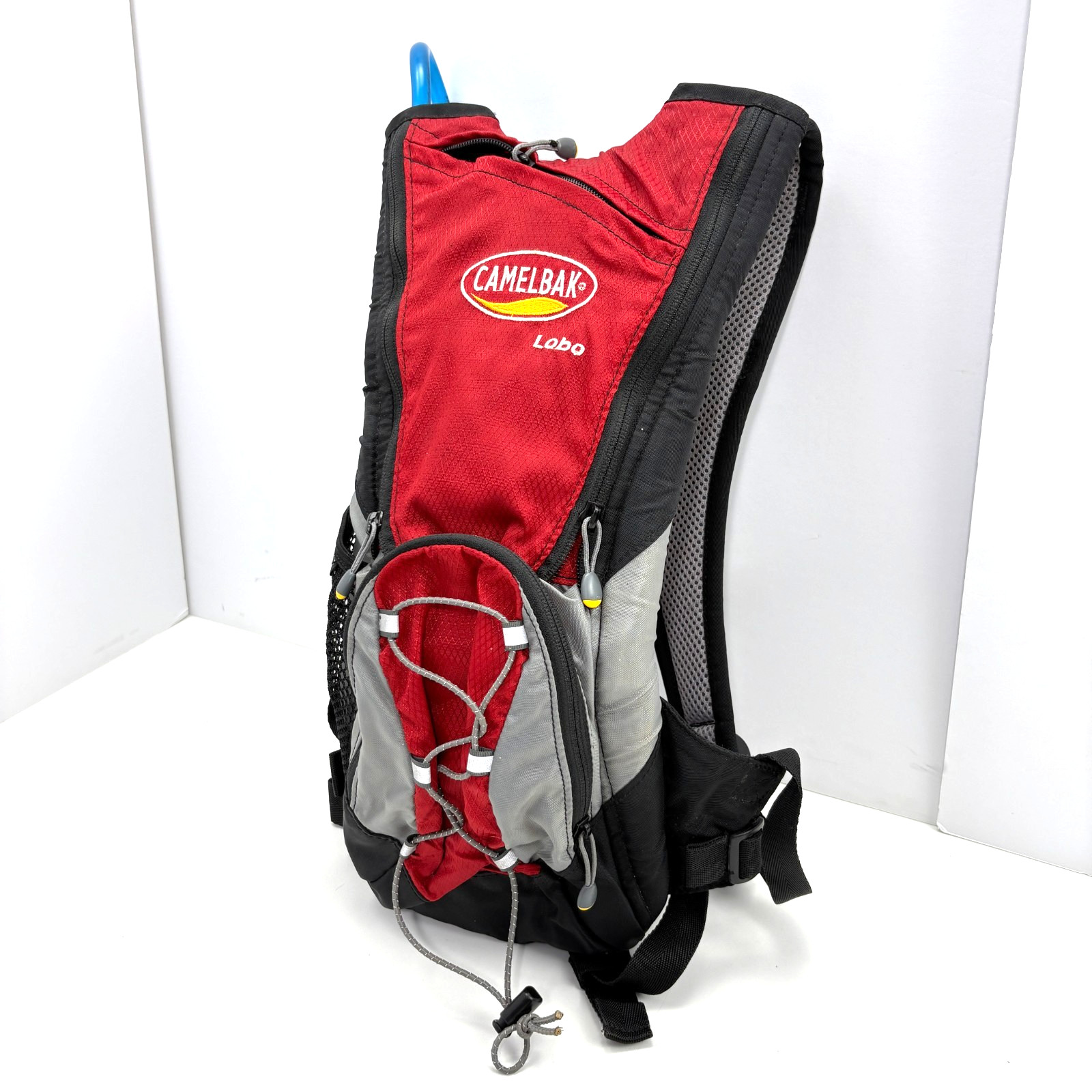 Camelbak Lobo Hydration Pack w/ Bladder Red Hiking Backpack Outdoor Camping