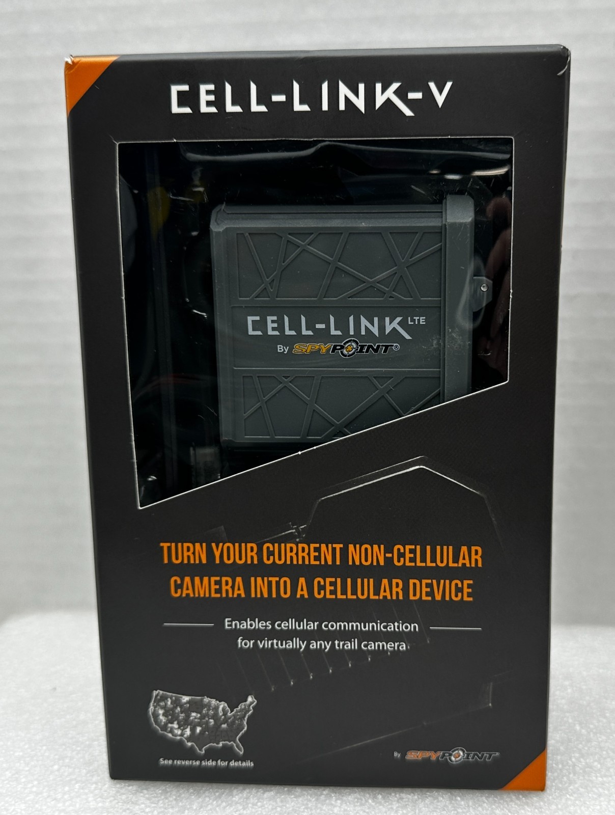 Spypoint Cell-Link-V Trail Camera Cellular Adapter Gray