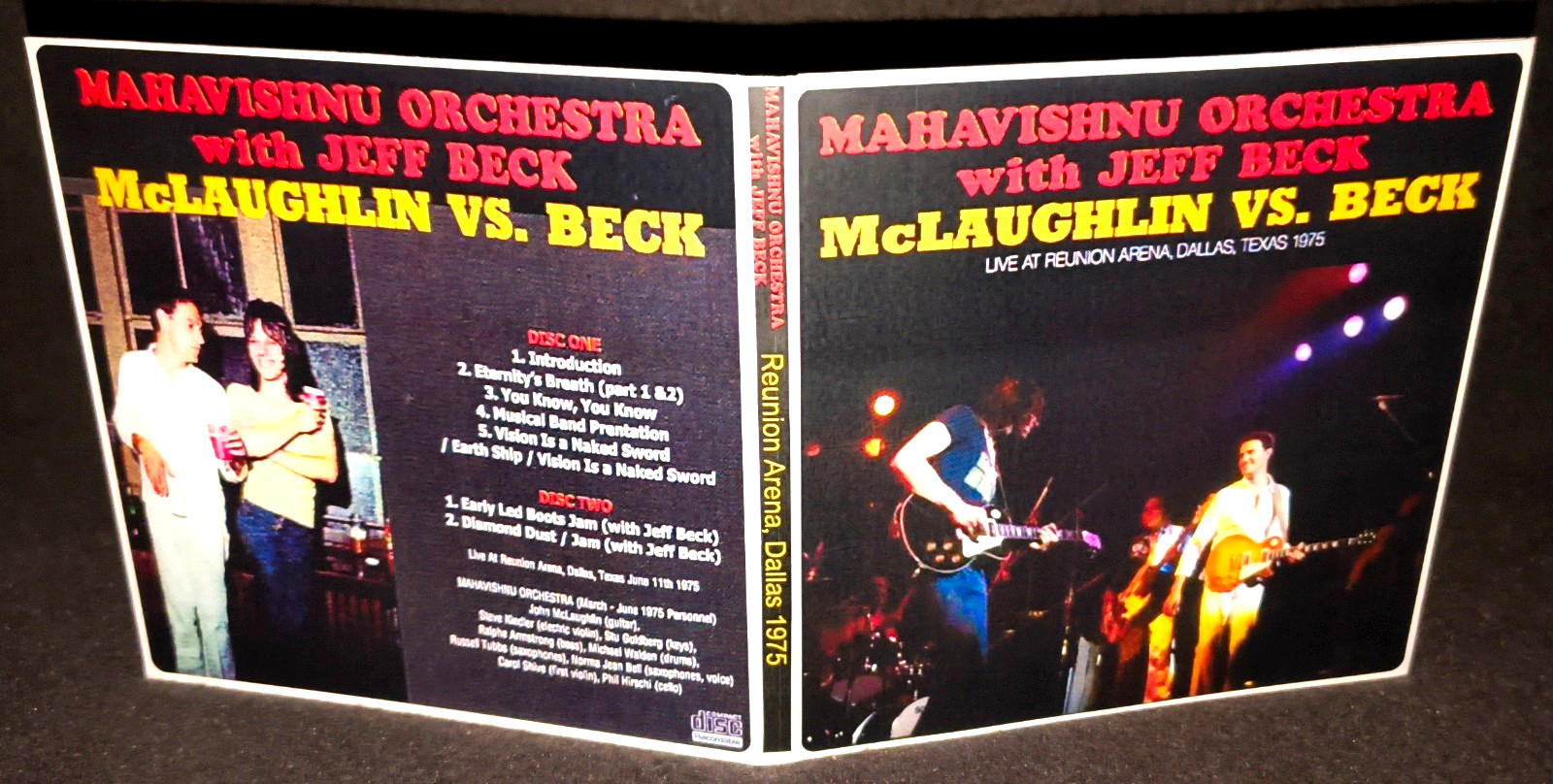 Mahavishnu Orchestra with Jeff Beck Dallas 75 Gate Fold 2CD NEW