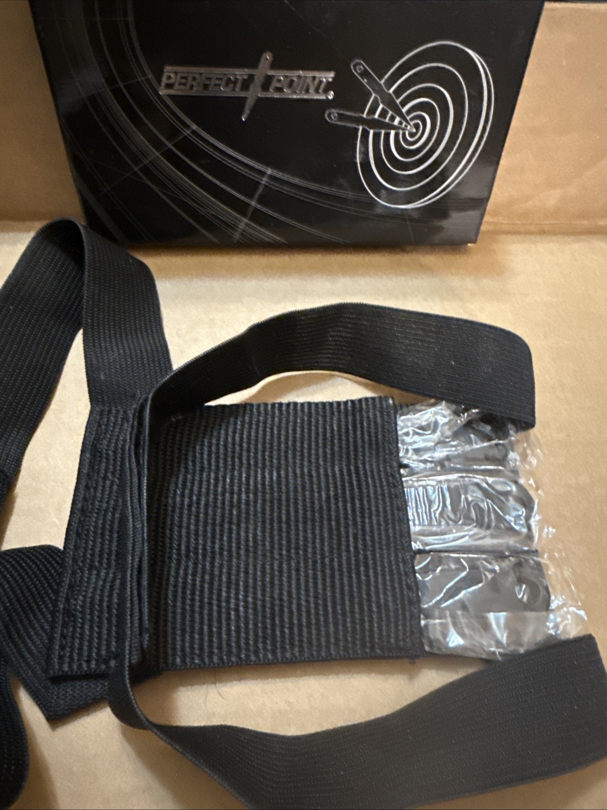 Perfect Point 3 Piece Throwing Knives With Leg Holster NIB