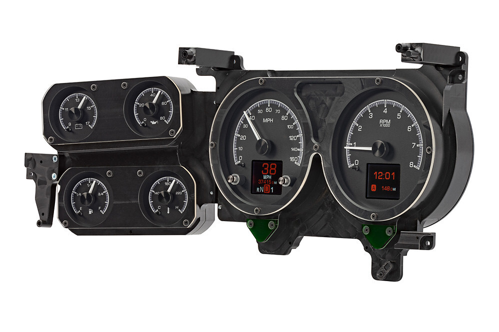 1973-1987 DAKOTA DIGITAL C10 SUBURBAN BLACK FACE IN STOCK WASHINGTON HDX