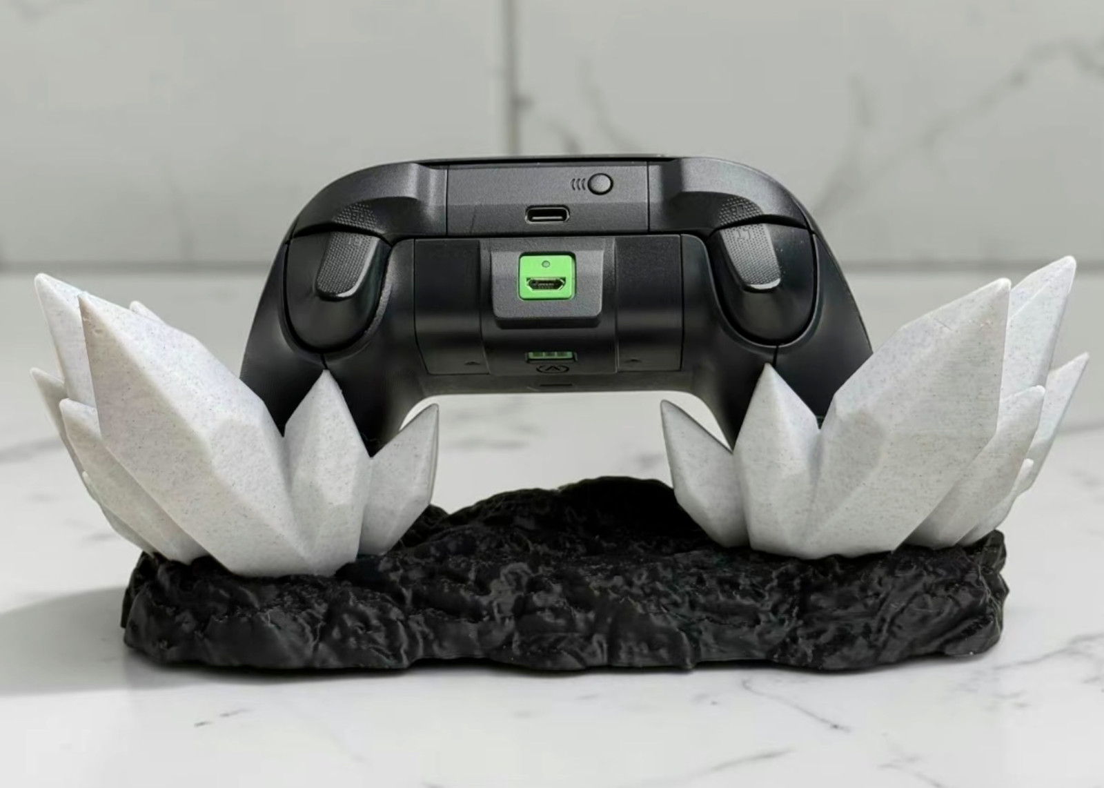 Xbox Series X/S Controller Stand Crystal Rock Dock Holder 3D Printed Display