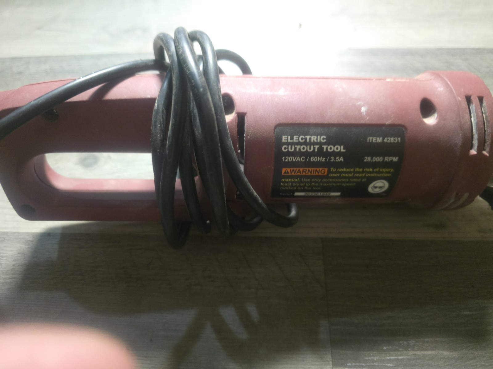 Chicago Electric Drywall Cutout Tool