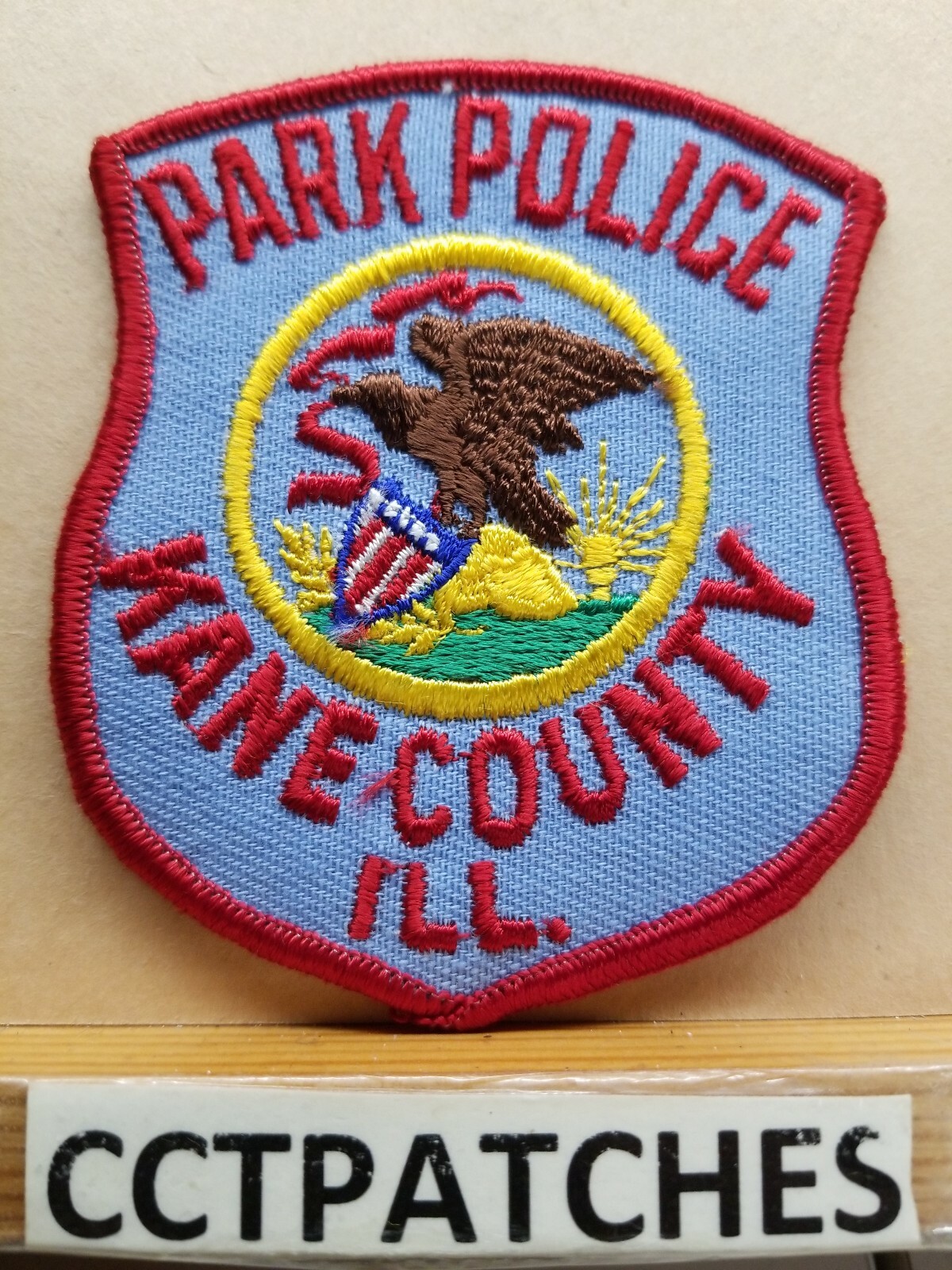 KANE COUNTY, ILLINOIS PARK POLICE SHOULDER PATCH IL