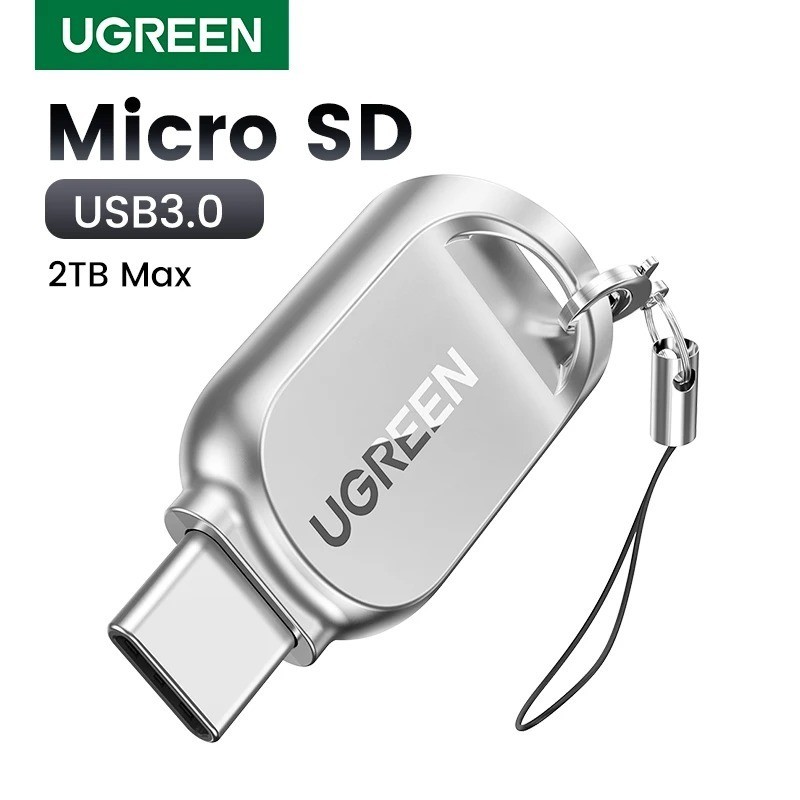 UGREEN USB-C to MicroSD Card Reader USB 3.0 5Gbps OTG Laptop Phone Tablet