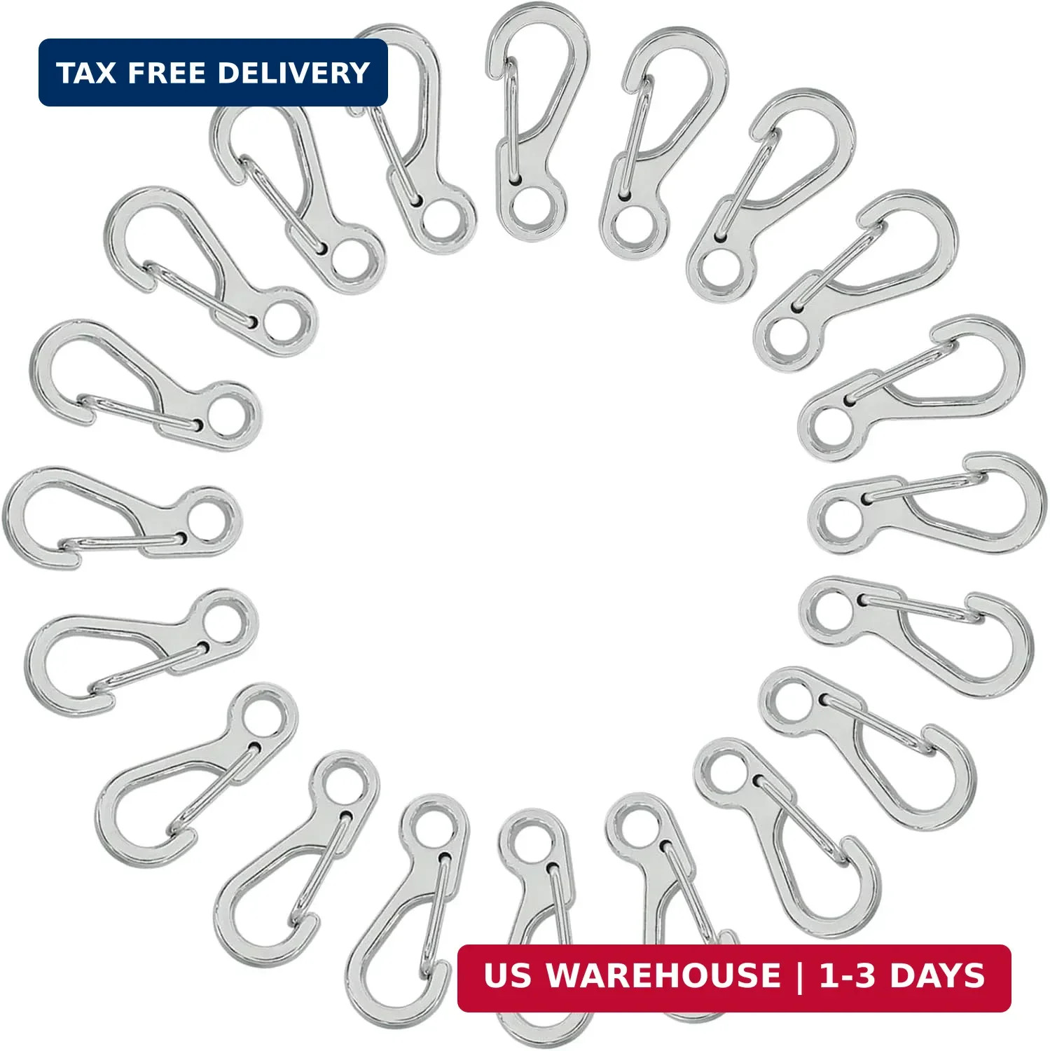 Mini Carabiner Clip