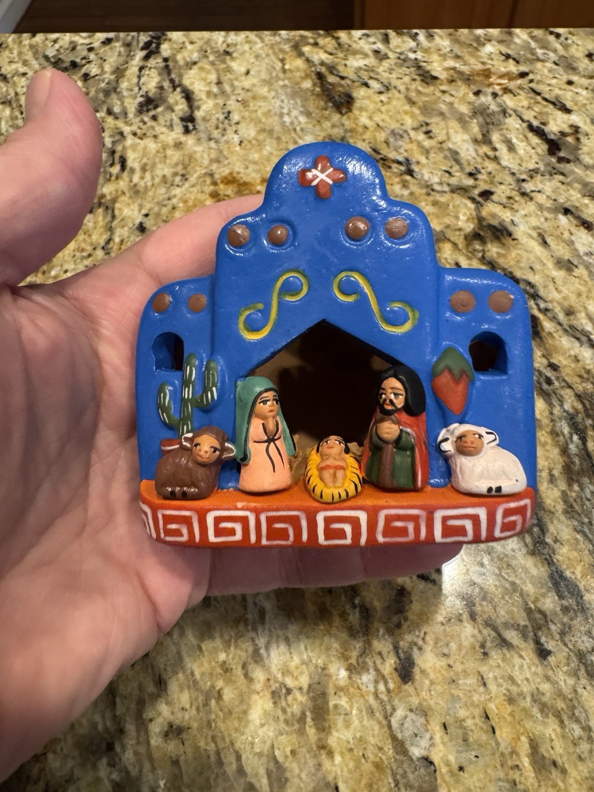 Peruvian Folk Art Nativity Scene