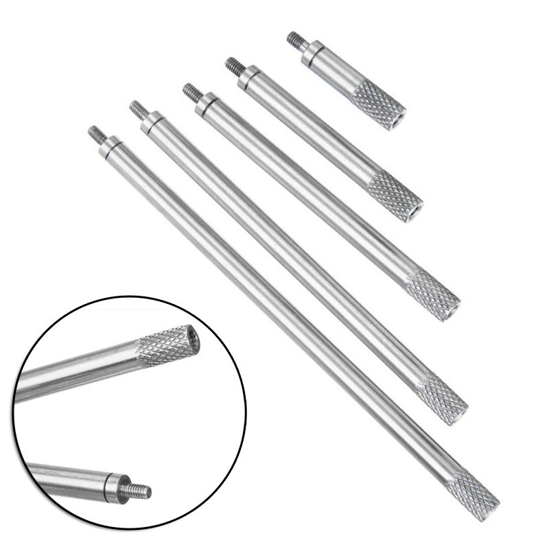 5pcs Indicator Dials Digital Indicator Extension Stem Rod HSS Set Accessories