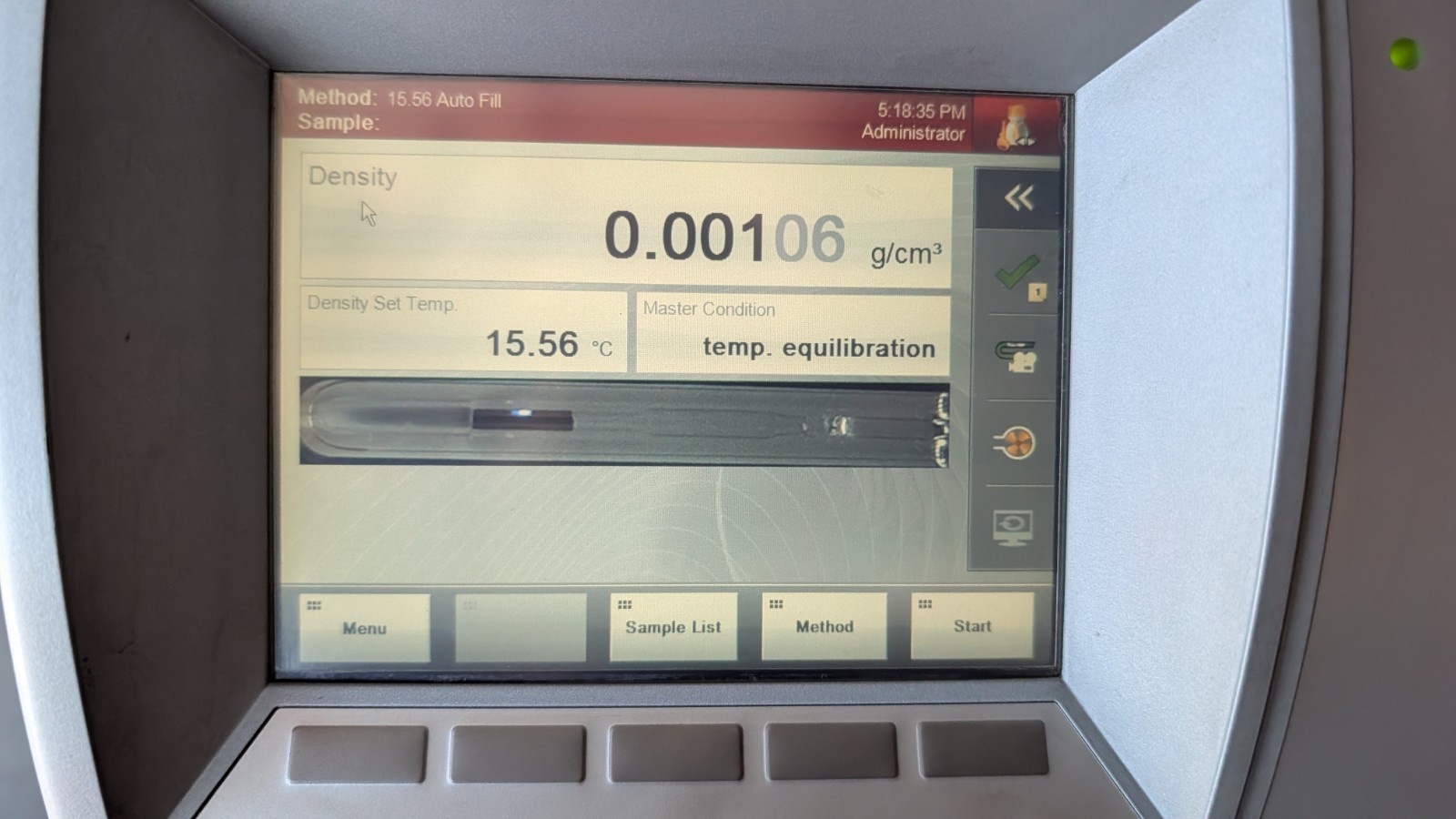 Anton Paar DMA4500M Density Meter Machine Working Densitometer Lab Measuring DMA