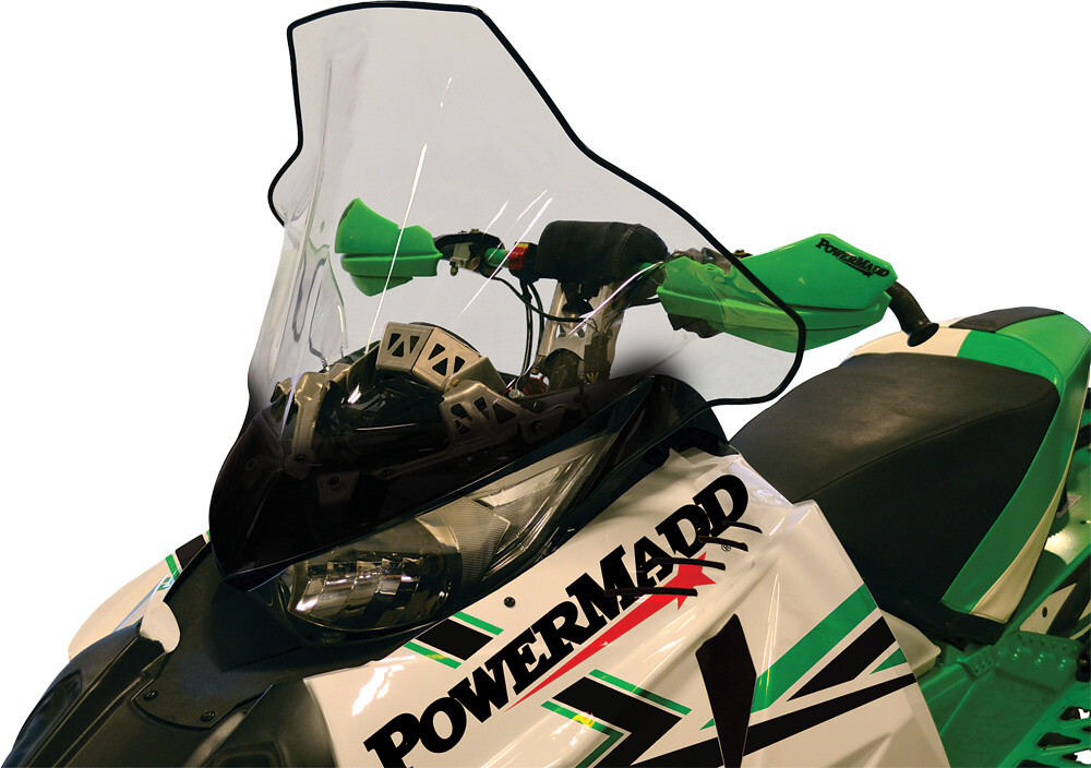 2012-2017 for Arctic Cat Sno Pro 600 Cobra Windshield Tall clear blk graphic 19"