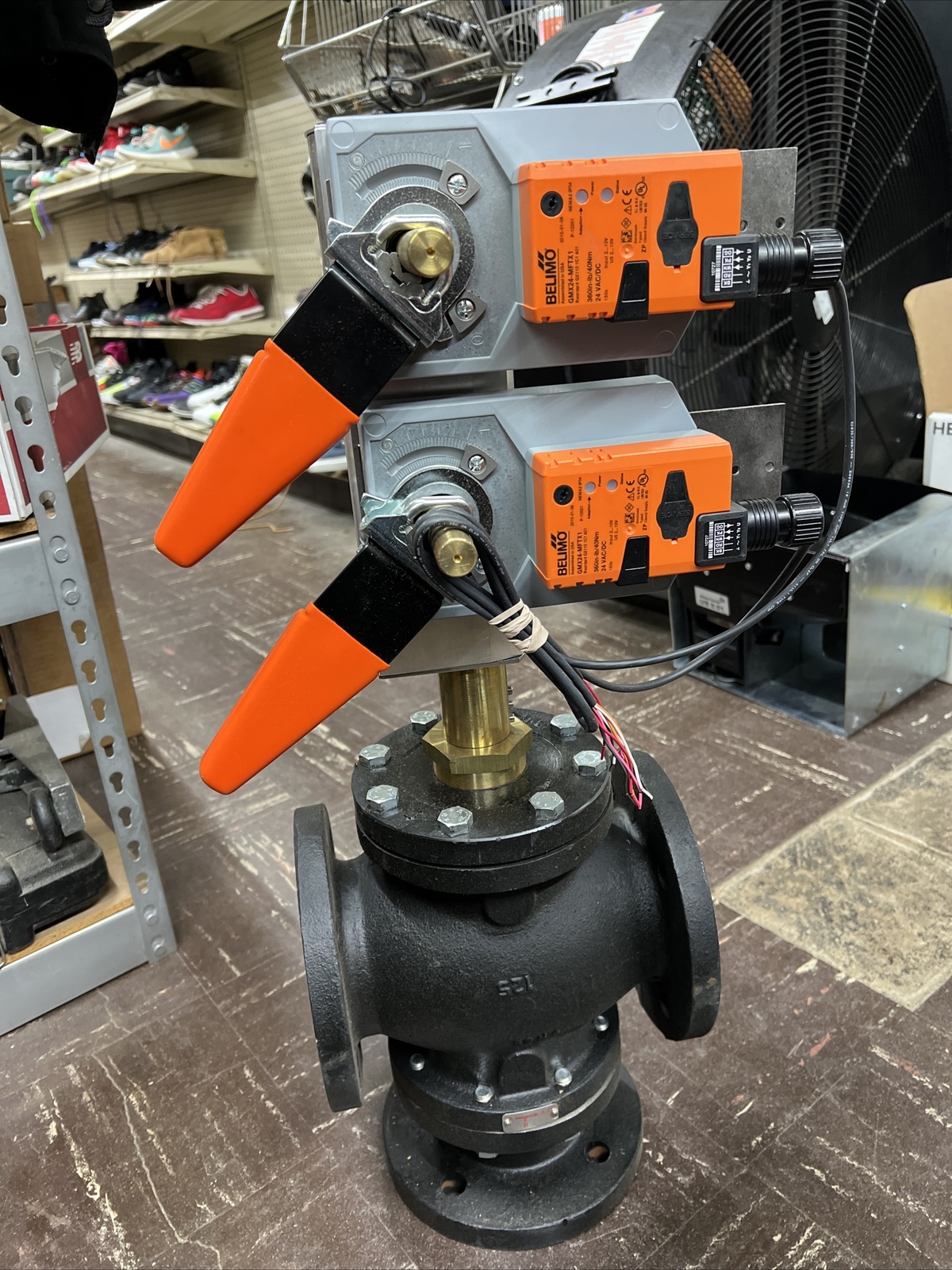 G6 BELIMO ACTUATORS GMX24-MFTX1 24 VAC/DC ON G780S Two Way Flanged Globe Valve