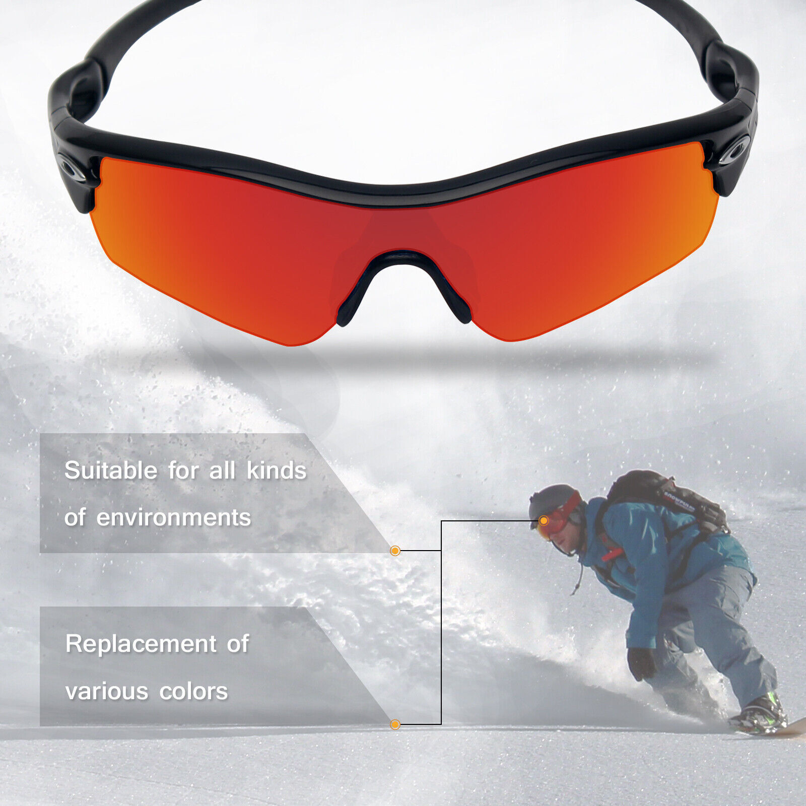 Wholesale POLARIZED Replacement Lenses for-Oakley EVZero Path OO9308 Sunglasses