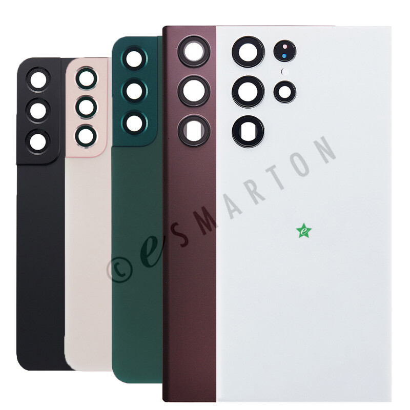 Samsung Galaxy S22/S22 Plus/S22 Ultra Rear Battery Door Housing Back Cover Glass