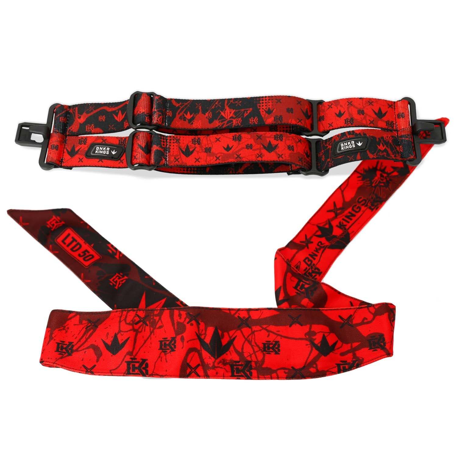 Bunkerkings 4-Point Strap & Headband Pack - CMD / VIO - Cursed Coronation