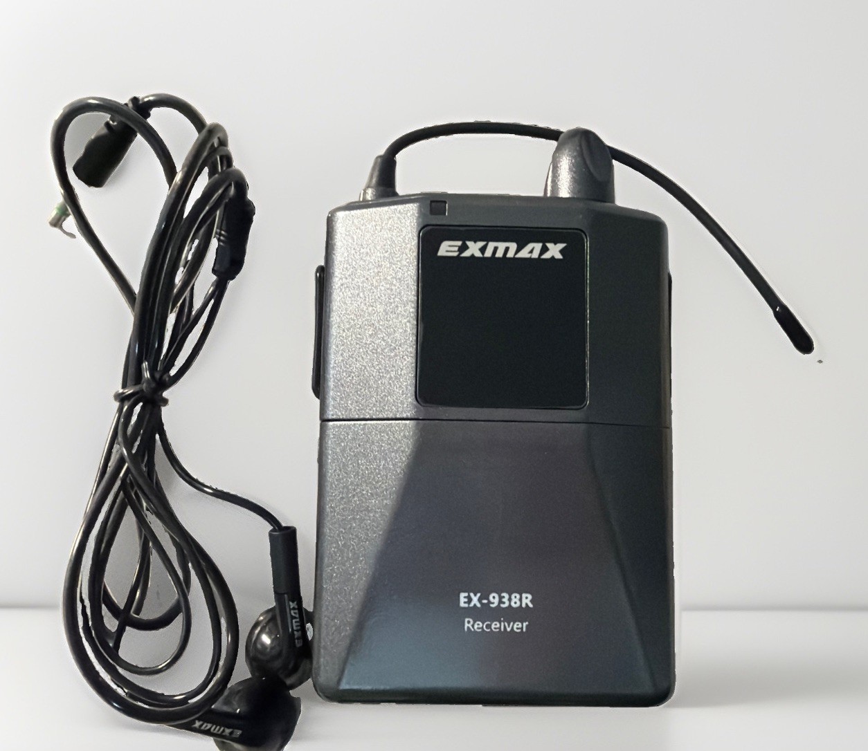 EXMAX EX-938R Receiver for EX-938 Transmitter Acoustic Transmission Wireless