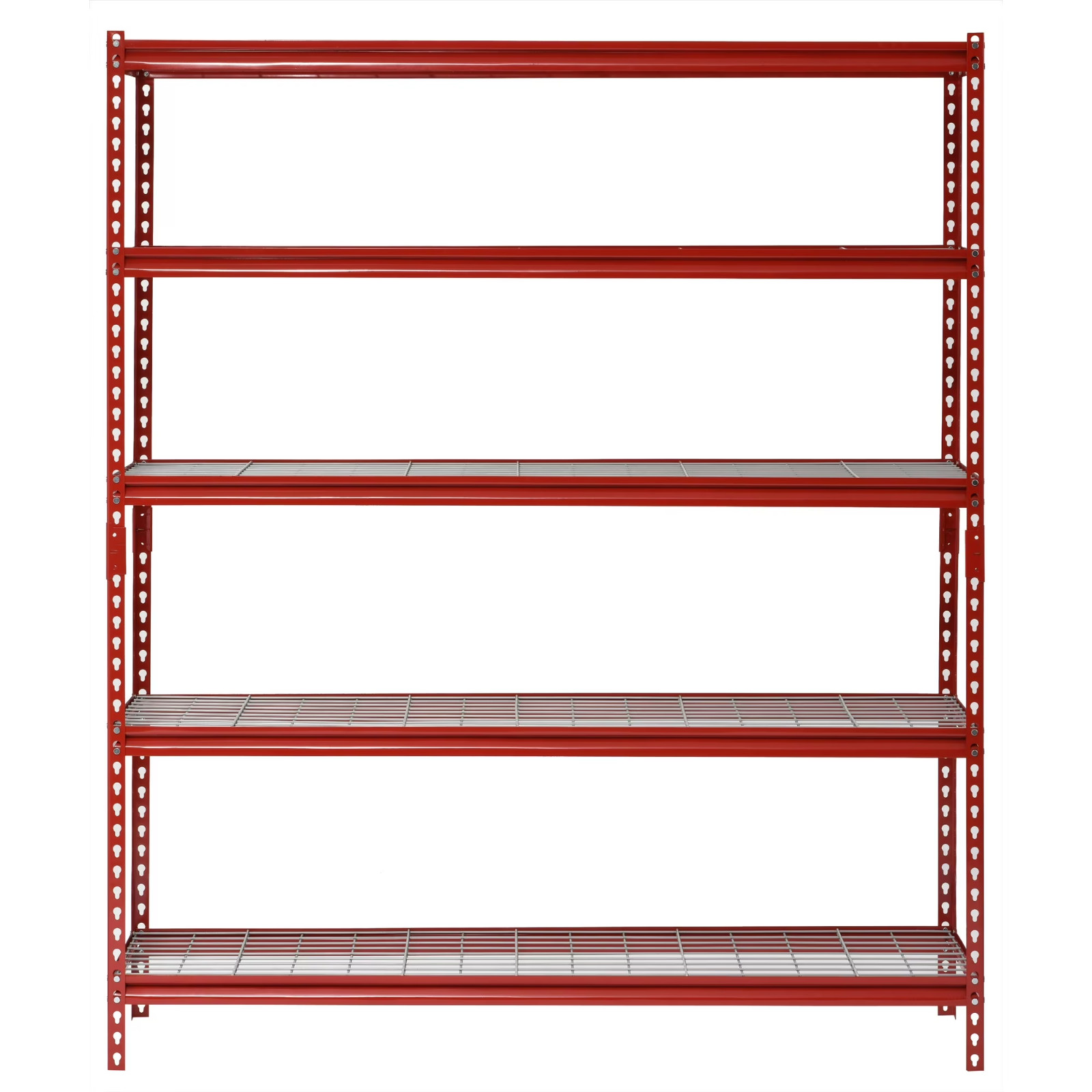 Muscle Rack 60"W x 24"D x 72"H 5-Tier Steel Shelving; 650 lb. Capacity per Shelf