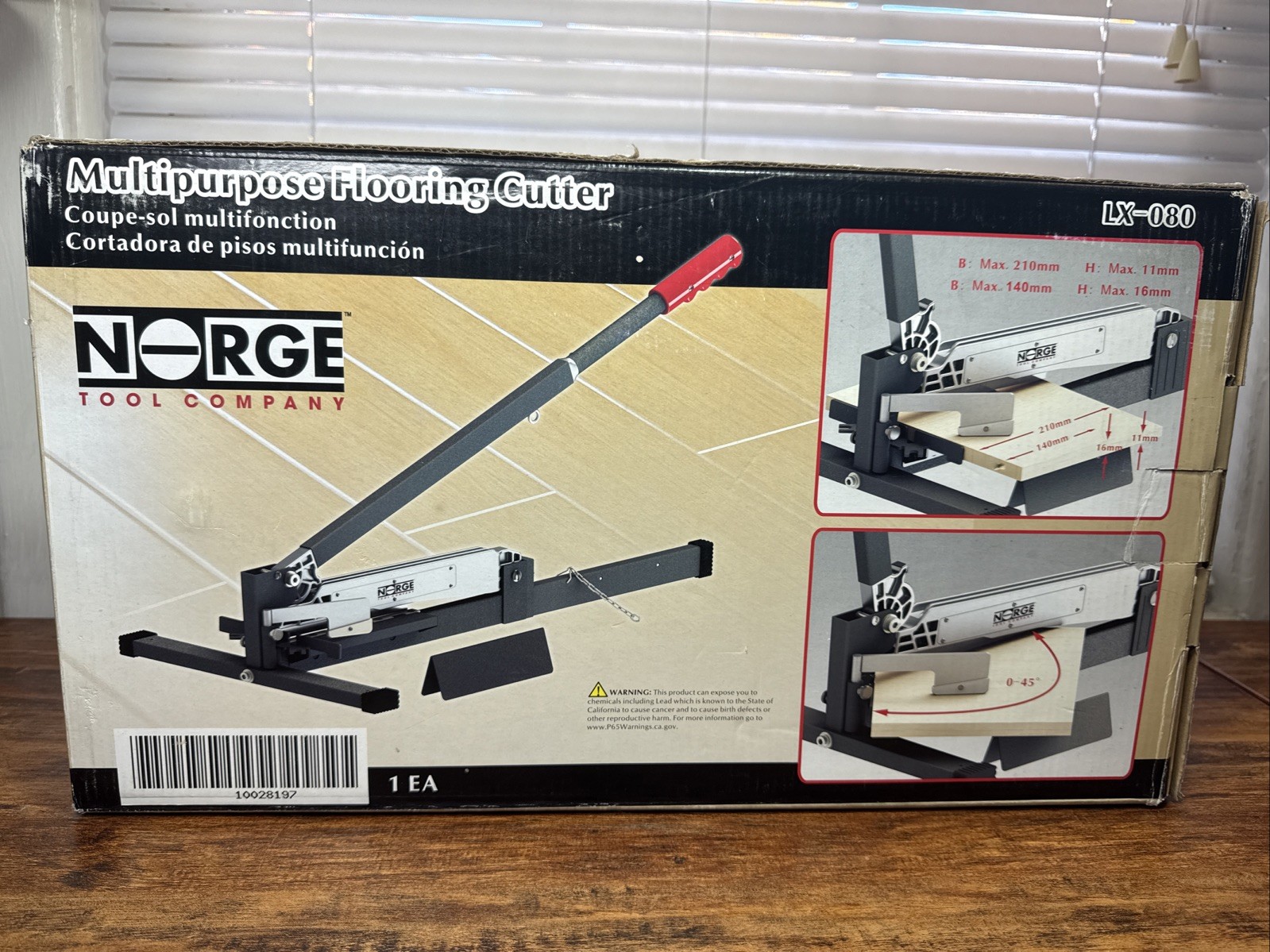 Norge Multipurpose Flooring Cutter Lx-080