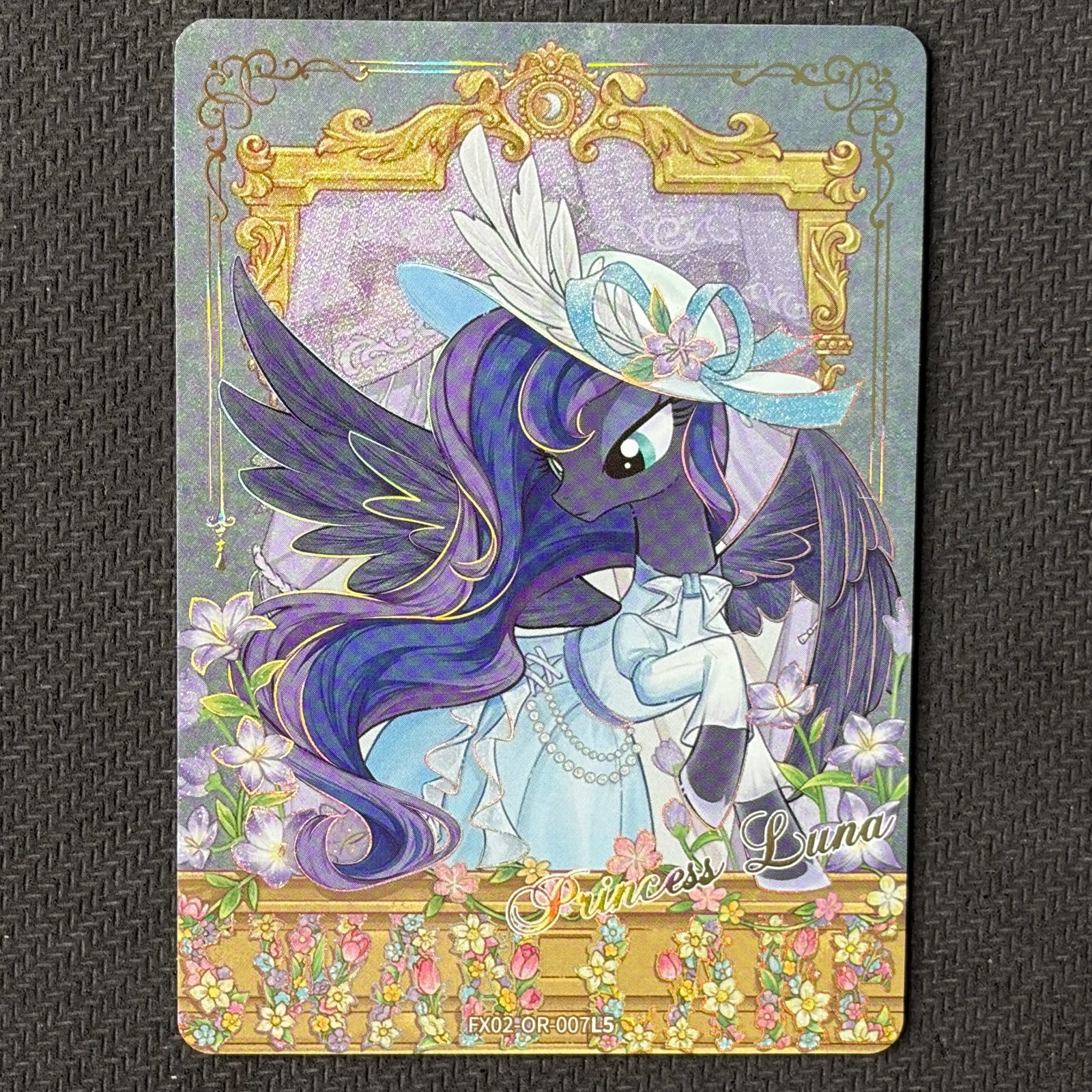 Princess Luna - 2025 Kayou My Little Pony Card FX02-OR-007 L5 Rare