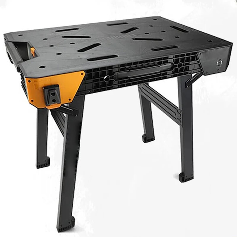 Multifunctional Woodworking Bench Quick Folding Workbench Saw Construction