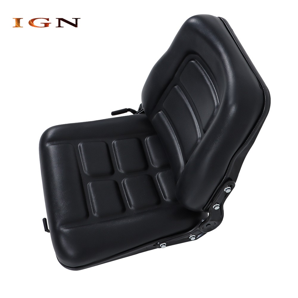 Universal Tractor Forklift Seat Waterproof Adjustable Fold Down Forklift Seat
