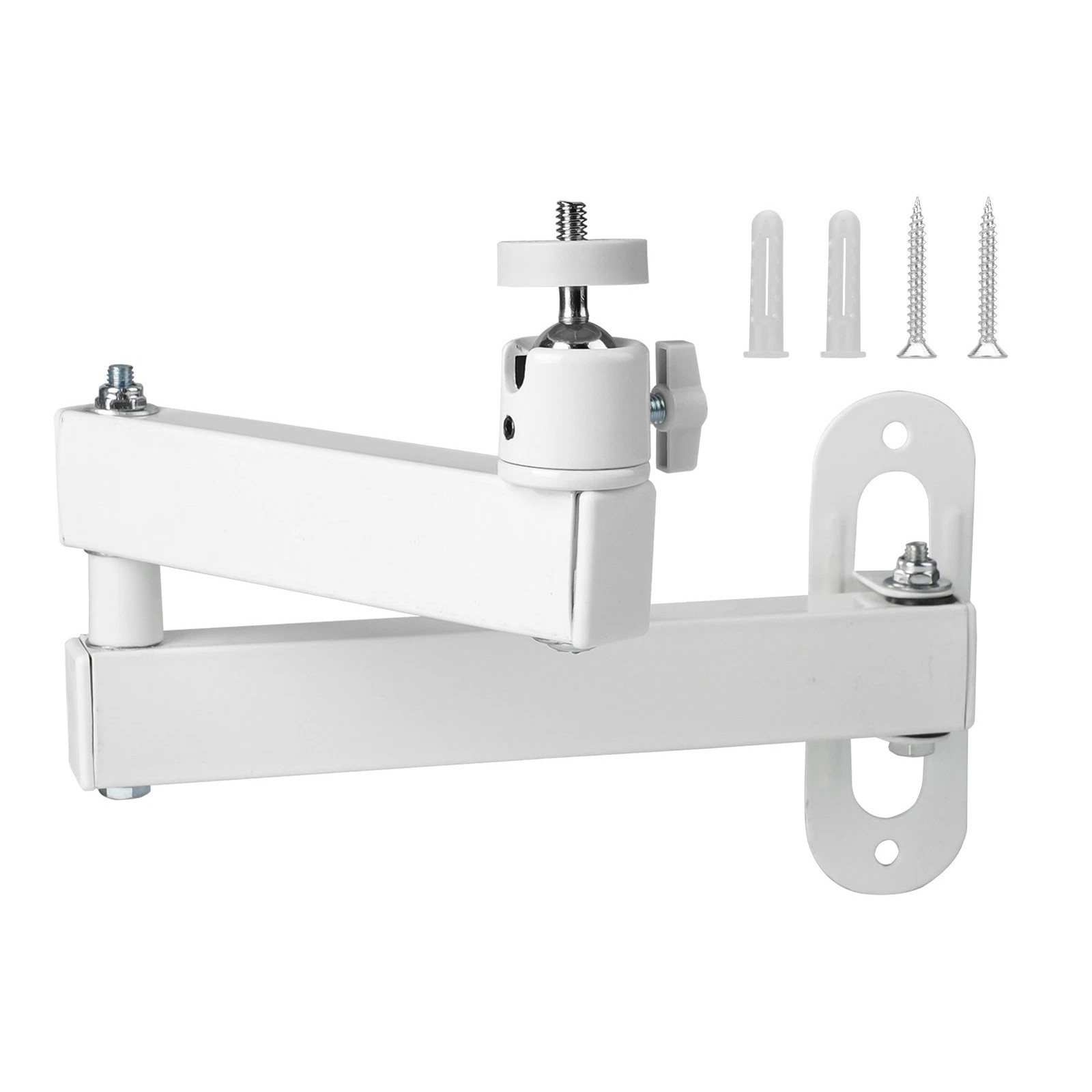 Wall Ceiling Mount Bracket Foldable for Camera Projector Light 90° Up Down Tilt