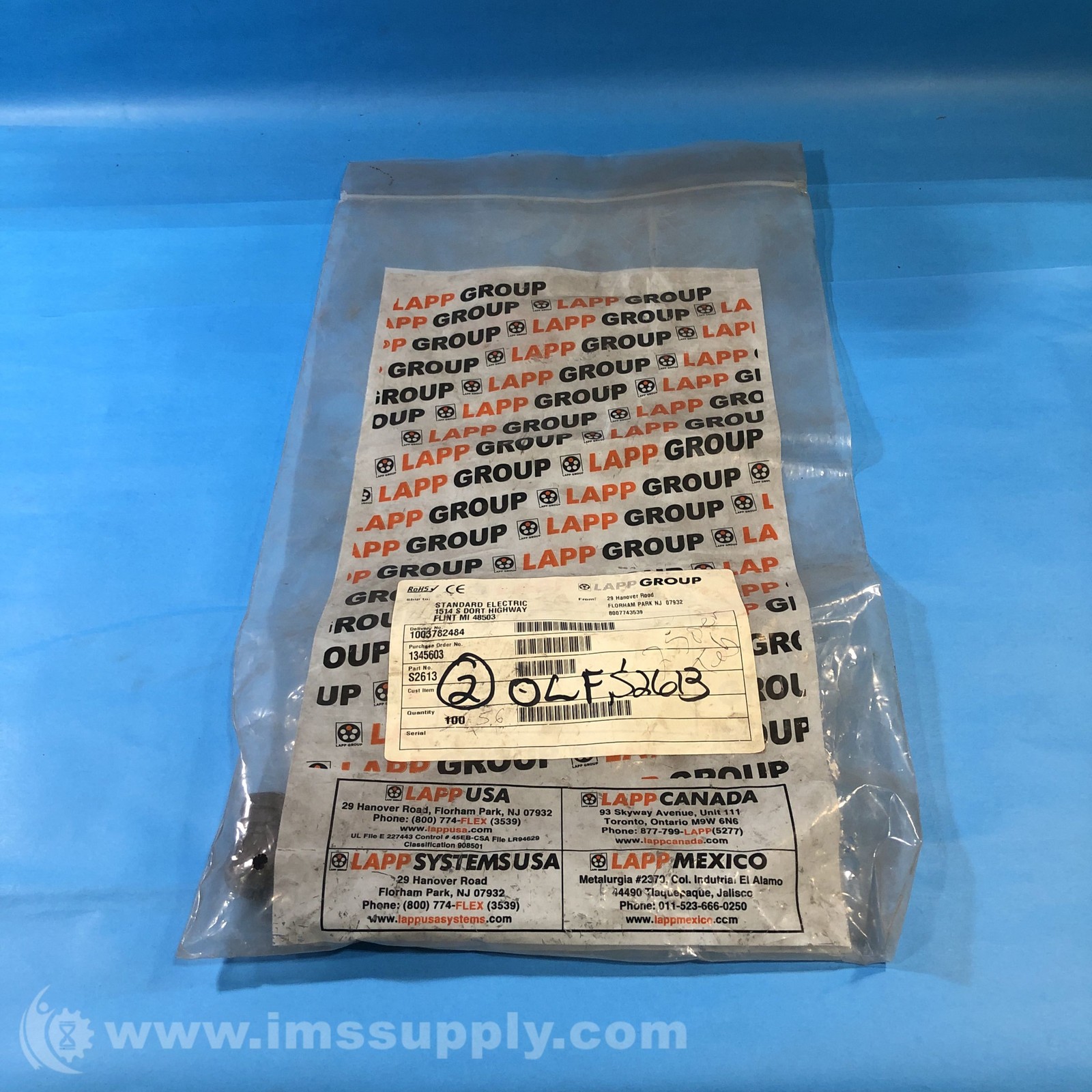 Lapp Kabel S613 Bag of 2 Cable Gland 4-10mm M20 Polyamide 8711