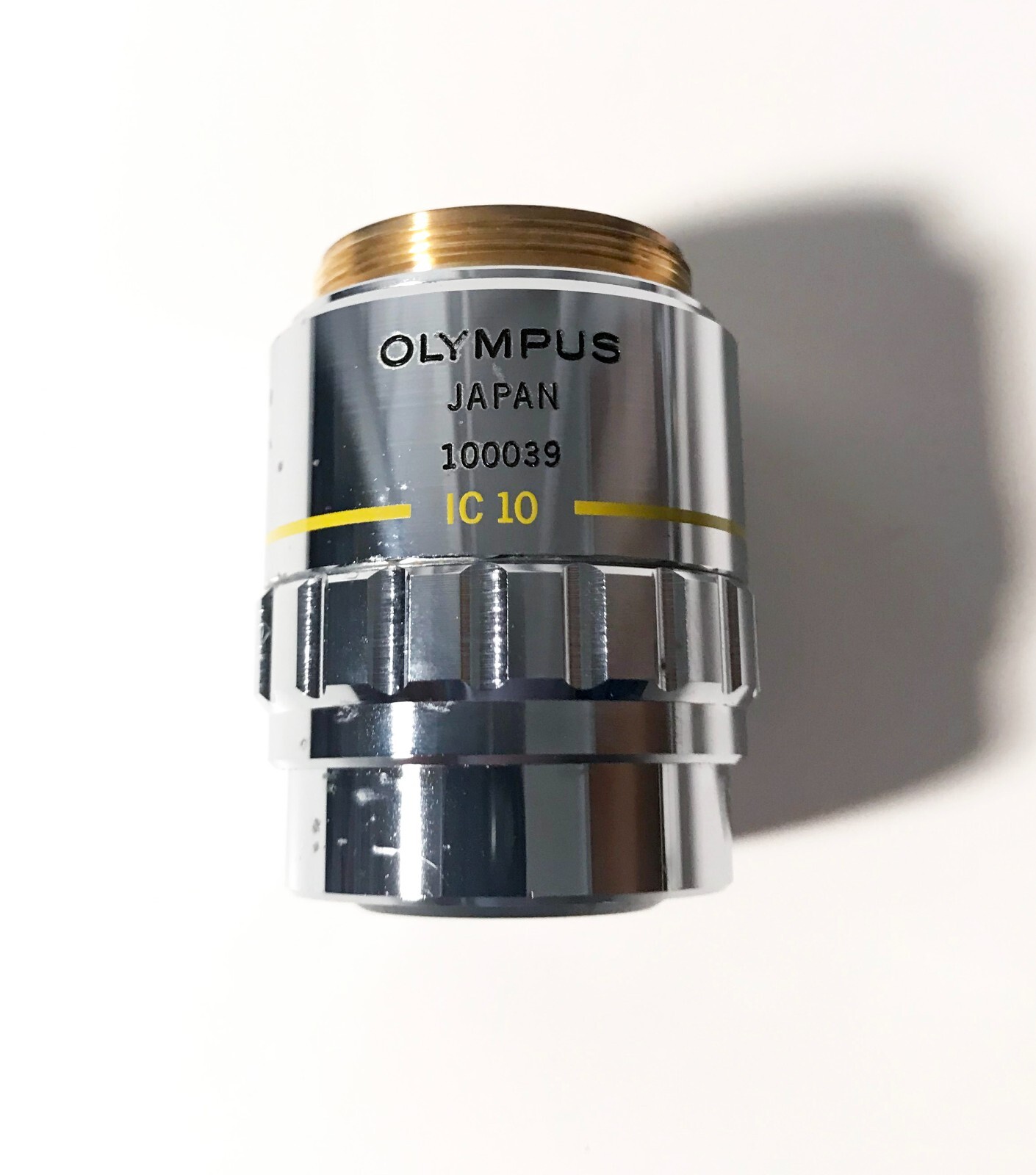Olympus 10X 0.30 NeoSPlan Metallurgical Microscope Objective