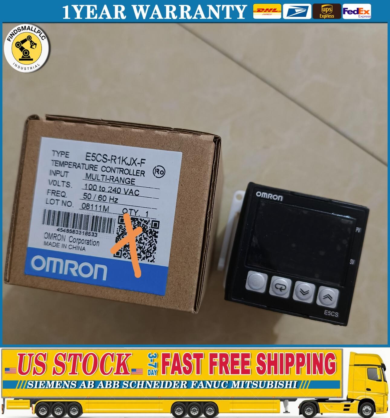 New In Box OMRON E5CS-R1KJX-F Temperature Controller