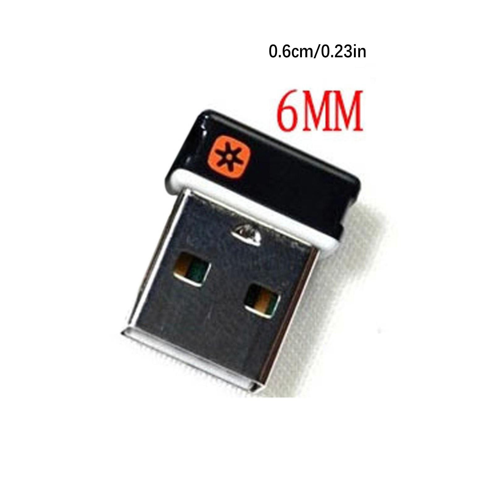 Wireless USB Receiver Dongle 6 Channels For Logitech Unifying Mouse Keyboard