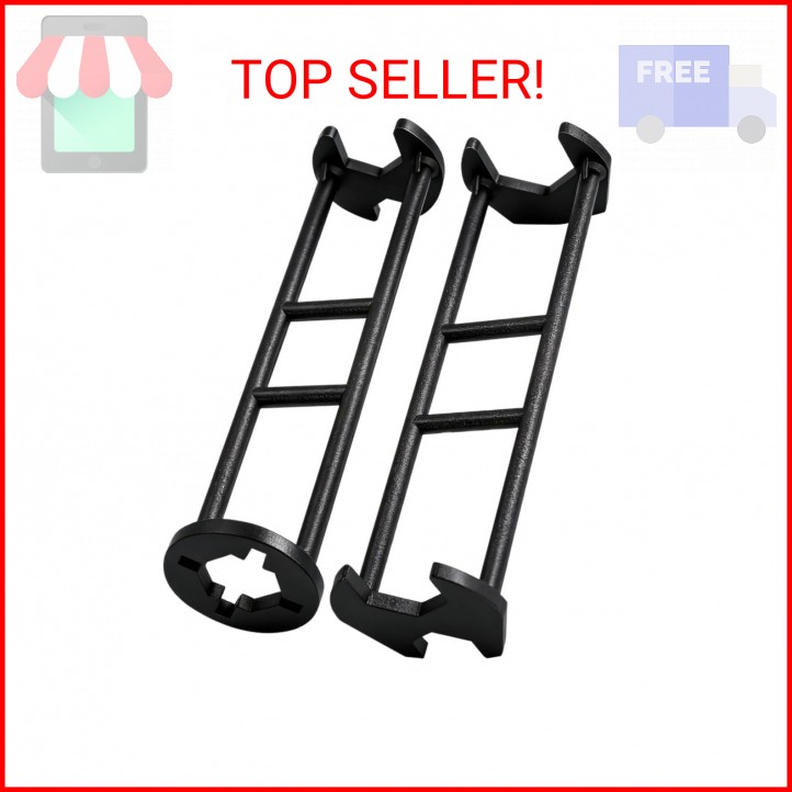 Luoyweiton Multifunctional Sink Wrench - 2 Pcs Basin Wrench Tool for Tight Space